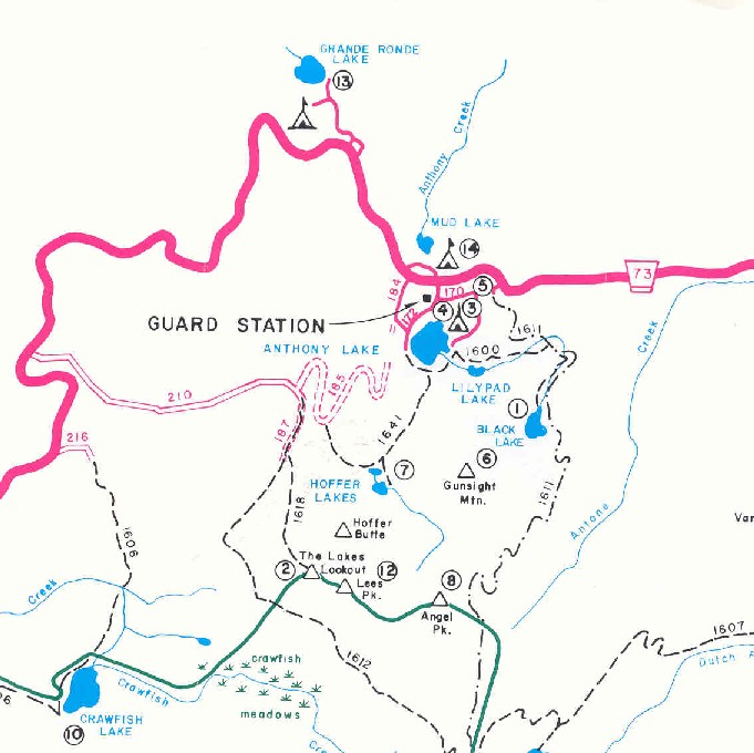 Cascade Ramblings Cascader Grande Ronde Lake WallowaWhitman