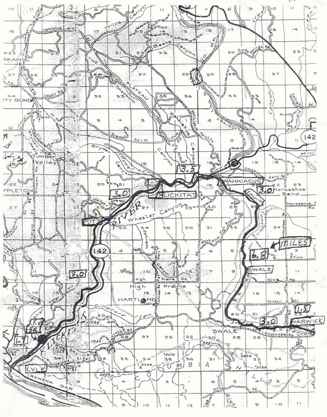 Cascade Ramblings Cascader Klickitat Trail Columbia River